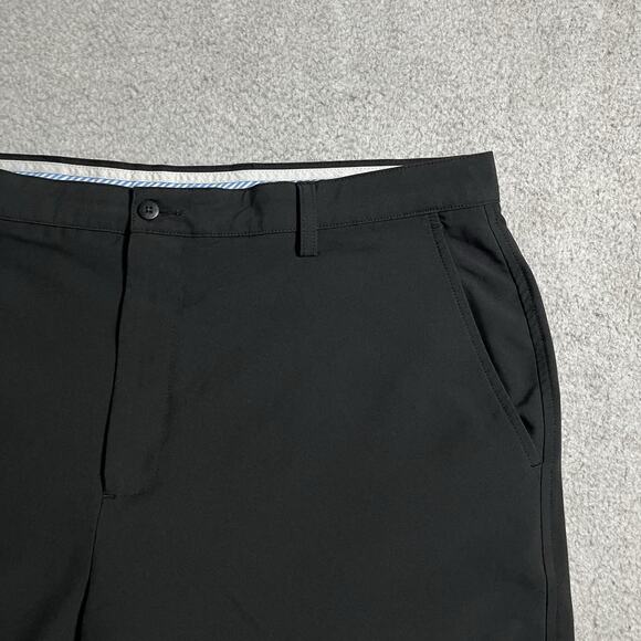 Footjoy Shorts Mens 42 Black Performance Golf FJ Chino Pockets Stretch - Picture 5 of 11